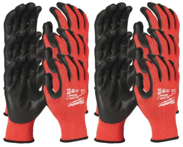 Milwaukee Handskar Kat. 3 XXL/11 I 12 par
