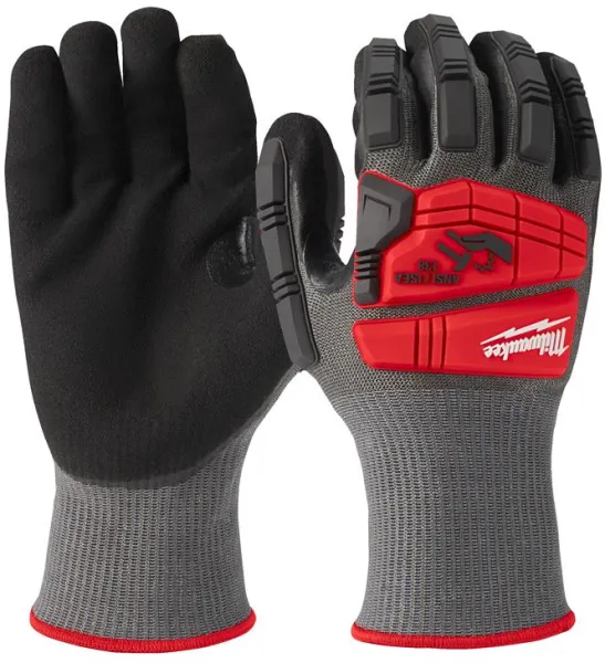 Milwaukee HANDSKAR SLAGSKYDDS CUT 5/E - L/9